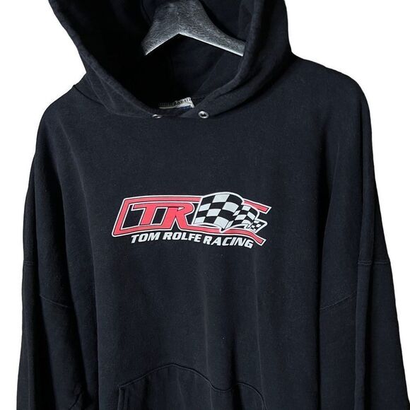 Y2K Tom Rolfe Racing Hoodie XXL - Picture 2 of 5
